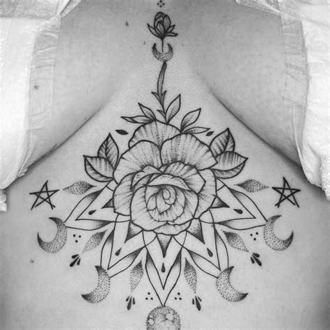 small under boob tattoo ideas|24 Elegant Under Breast Tattoo Ideas for Women